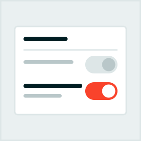 Search Console settings panel with a toggle for excluding a site from AI Overviews and AI Mode.